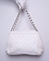 Timeless Accordion Flap Bag Caviar White 11755237 DB, back view